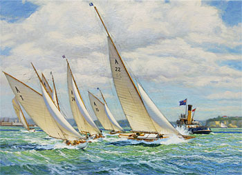 Ranger & Rainbow, Auckland Anniversary Regatta 1939