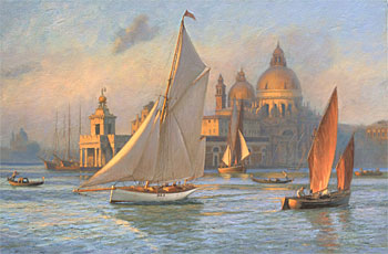Misty Morning Venice c.1890