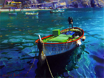 Cinque Terra Fishing Boat