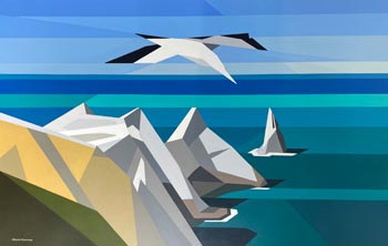 Shards of White, Cape Kidnappers