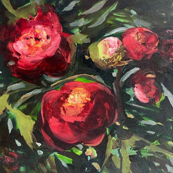 Relative Size: Peonies, Spell of the Sensuous