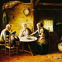Meal Time in the Dutch Cottage