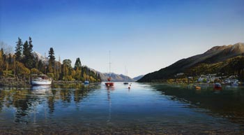 Relative Size: Crystal Waters - Lake Wakatipu