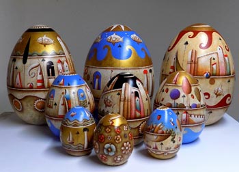 A New Selection of Ceramic Eggs