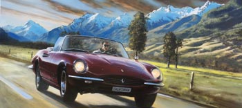 1966 365 California Ferrari, Southern Alps NZ