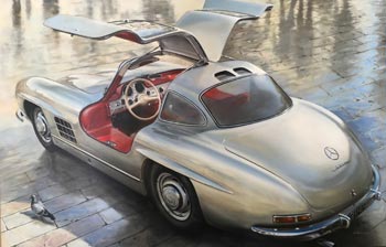 Sophia's Choice - 1955 Mercedes-Benz 300 SL Gullwing Coupe