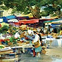 Street Market Aix en Provence