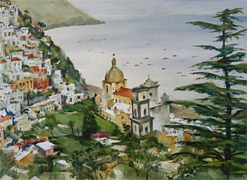 The Cathedral of Atrani, Positano