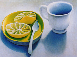 Still Life with Lemons & Mug