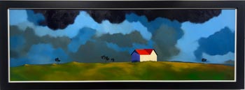 Storm Approaching, Red Roof