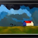 Storm Approaching, Red Roof
