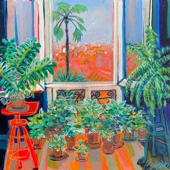 View of Nice, Matisse's Studio