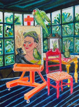 Frida Kahlo's Parrot