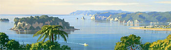 Morning Light on Whangamata