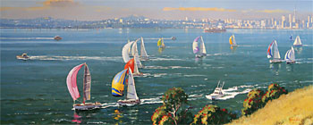 Race Day, Auckland Harbour