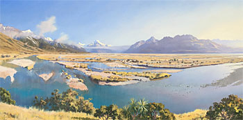 Mt Cook & Tasman River