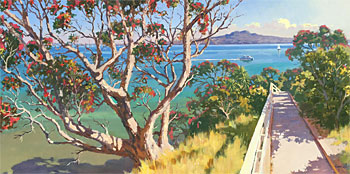 Old Pohutukawa, Cliff Road