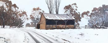 Snow Barn, Crown Range - Arrowtown