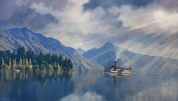 The Earnslaw's Arrival, Queenstown