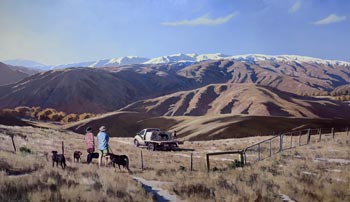 The Dunstan Range, Central Otago