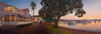Relative Size: Evening Light, Russell