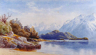 Lake Manapouri from the Peninsula in Winter