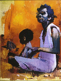 Aboriginal Woman & Child