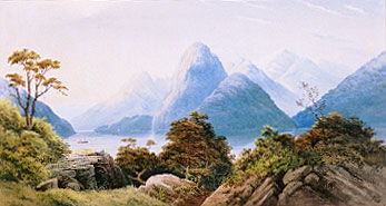 A View in Milford Sound, Fiordland