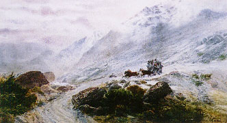 Stage Coach in Arthur's Pass