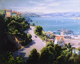 Wellington Harbour Towards Hutt Valley
