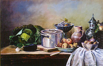 Still Life, Vegetables