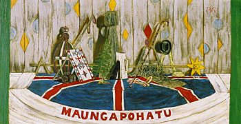 Maungapohatu - Still Life for the Year of the Comet