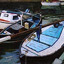 In Shore Fishing Boats, Fife, Scotland c. 1975