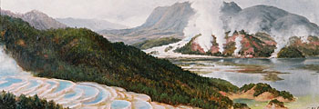 View of Rotomahana, Circa 1885