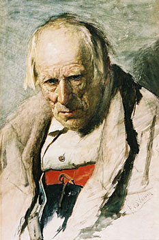 Portrait of an Old Man in Dutch Costume