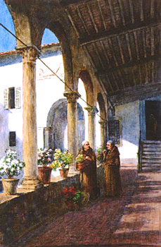 The Monestry Courtyard