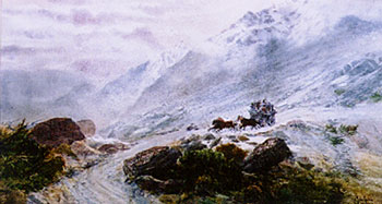 Stagecoach in Arthur's Pass