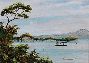 Auckland Harbour c.1870
