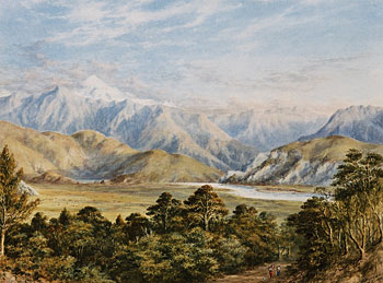 The River Clarence showing the Highest Point - Province of  Marlborough