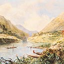 Pipiriki Maori Settlement, Wanganui River 1875