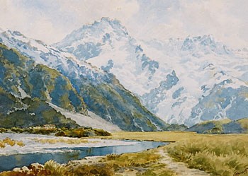 Mt. Sefton, Southern Alps - From Birch Creek