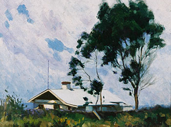 House and a Landscape