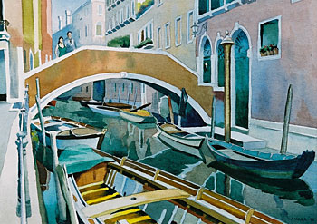 Quiet Backwater - Venice