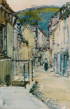A French Village Street