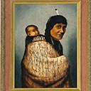 Maori Woman and Child