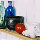 Shelf Life With Tea Cup