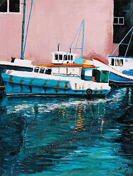 Boat  in Harbour