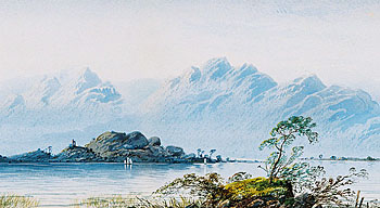 Scottish Loch Scene