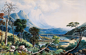 Mt Ngauruhoe and Lake Rotoaira