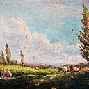 Landscape with Farmers and Cattle